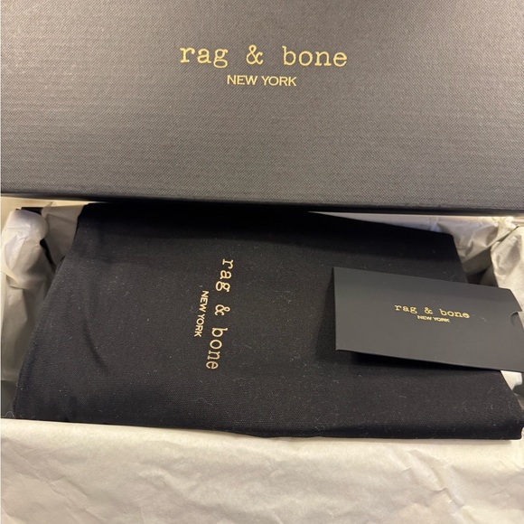 Rag and Bone NWT $348 Sophia Ballet Flat Color Black Size 9 - Picture 14 of 15